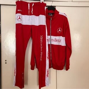 Mercedes Benz track suit